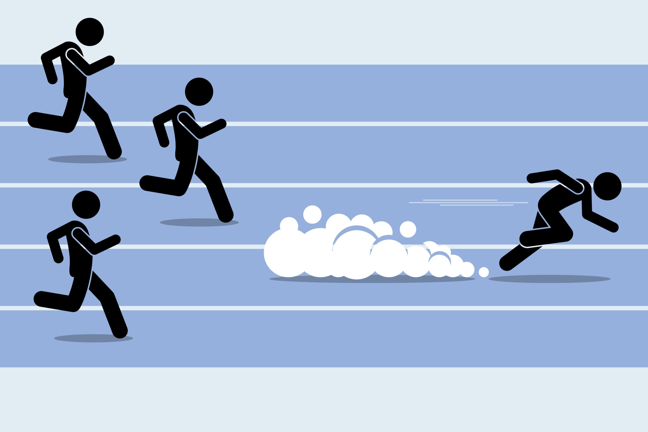 Runner exoskeleton running
