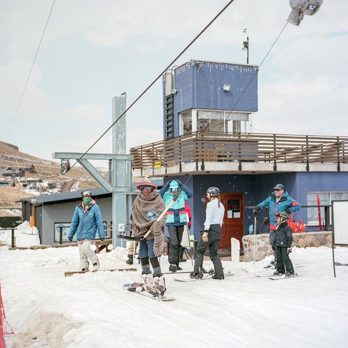 Mabare on the T-bar
