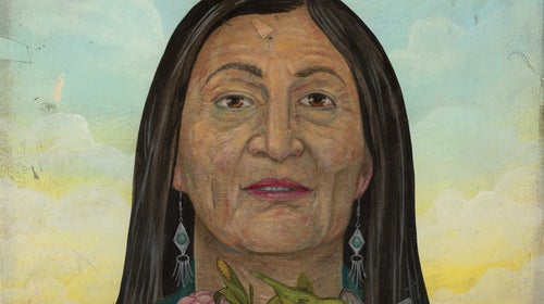 Deb Haaland illustration
