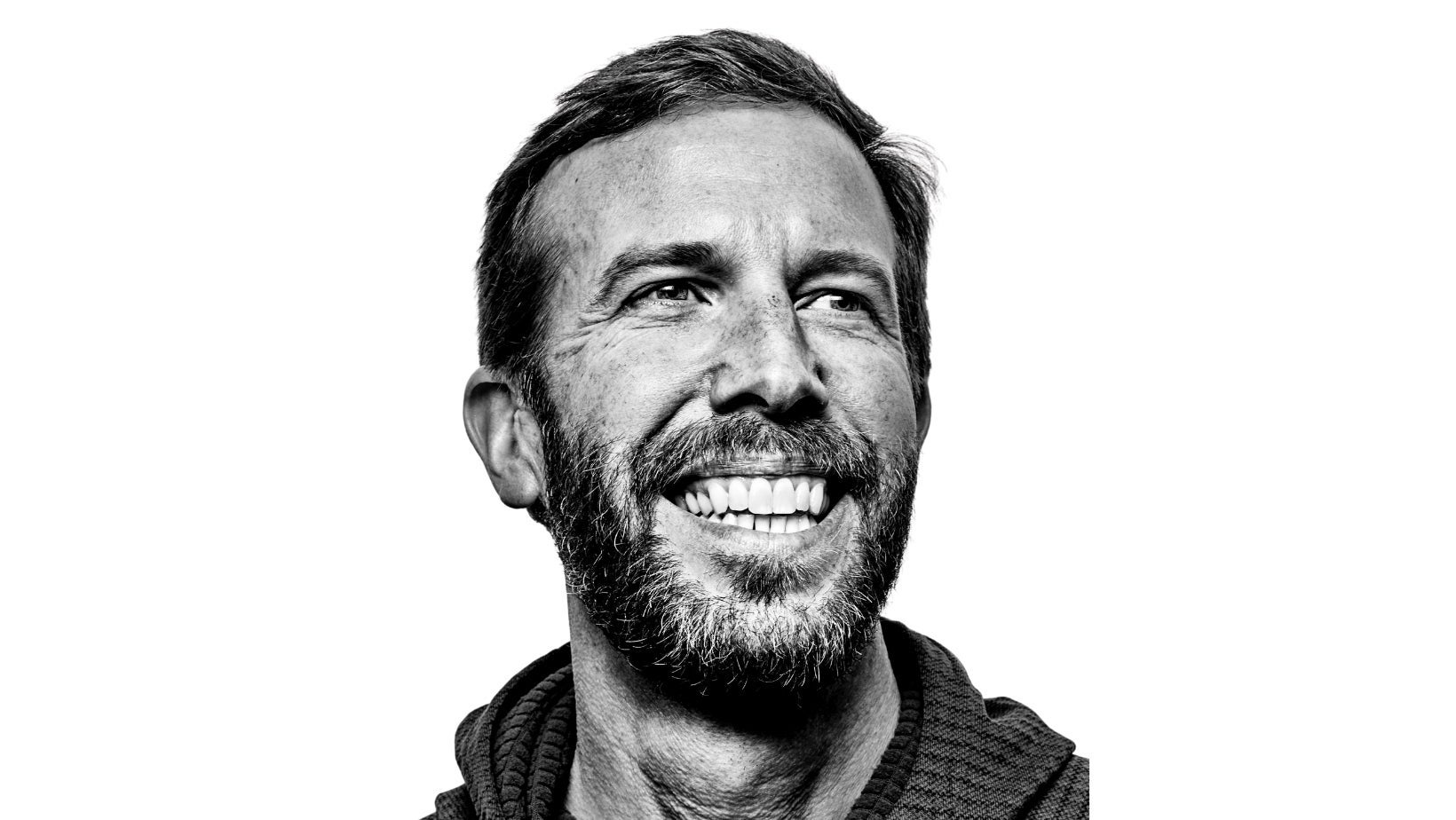 Eagle Creek owner Travis Campbell black-and-white headshot