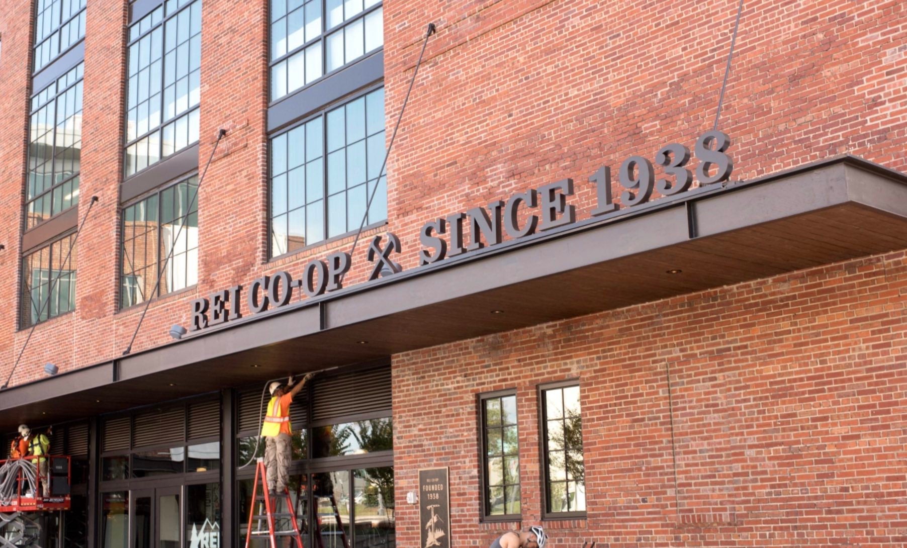 REI storefront