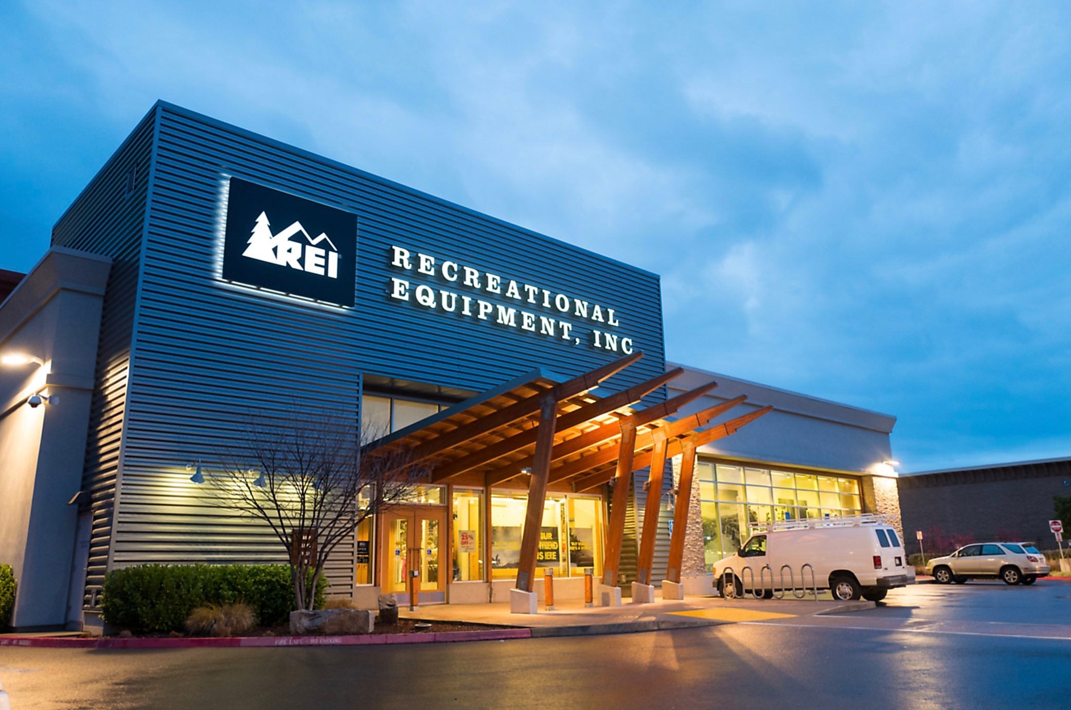 REI storefront