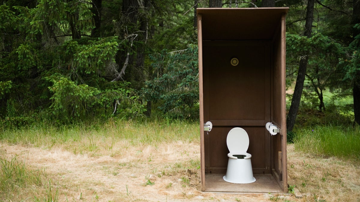 She Fell Eight Feet Down a Trailhead Toilet. But She Got Her Phone.