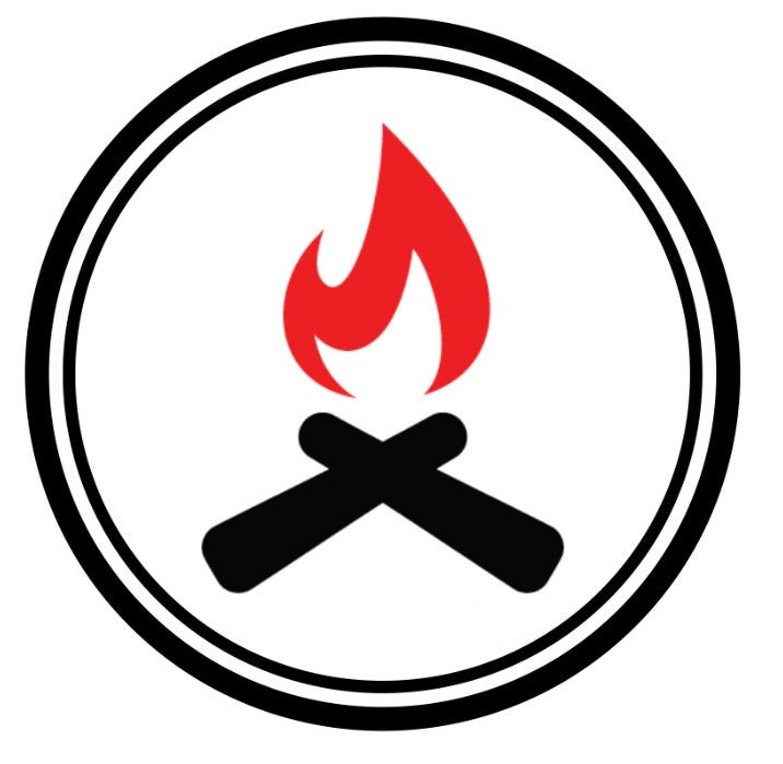 Black Folks Camp Too Logo None