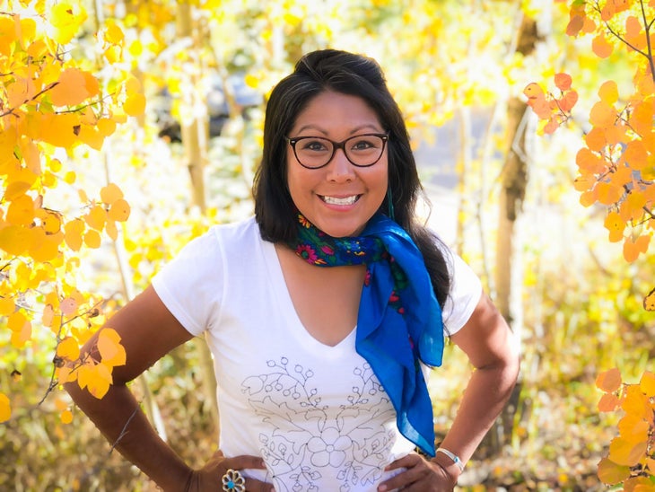 Jaylyn Gough (1 of 1) Jaylyn Gough, founder of Native Women's Wilderness