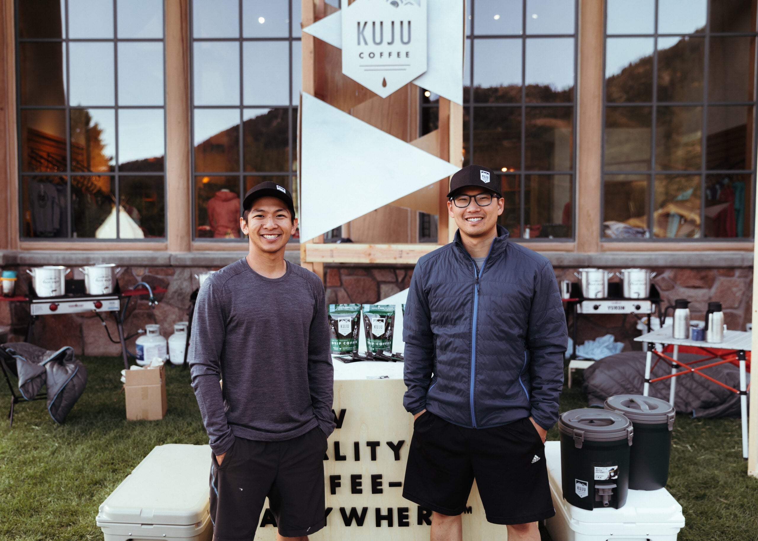 co-founders of Kuju coffee