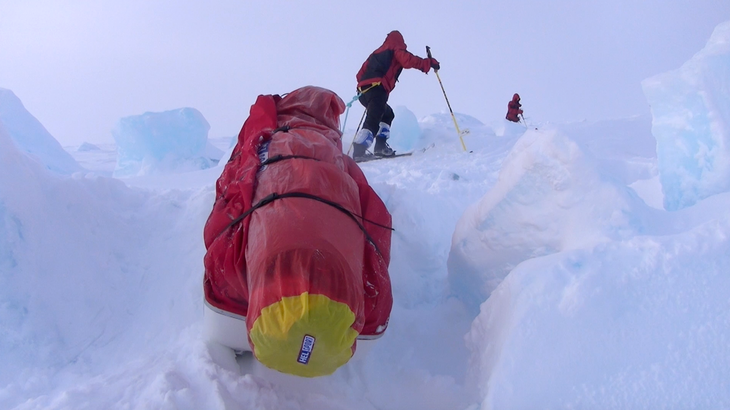 malike twins and sled mountain hardwear Malik twins Mountain Hardwear