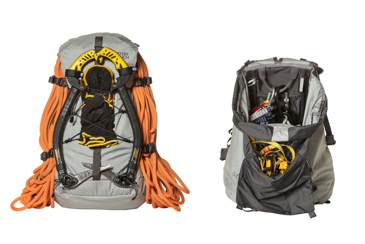 mystery ranch climbing packs Side by side, Mystery Ranch climbing pack Scepter