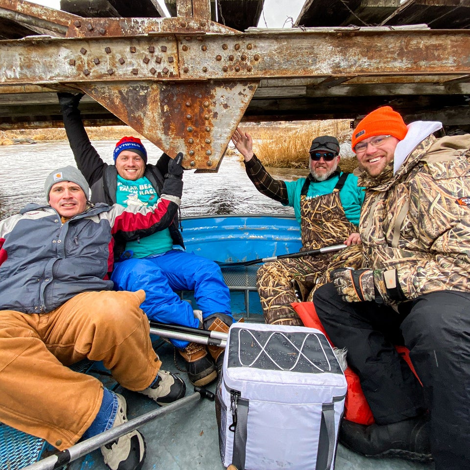 Nebraska Cattle Tanking the Raucous River Race Where Everybody Wins