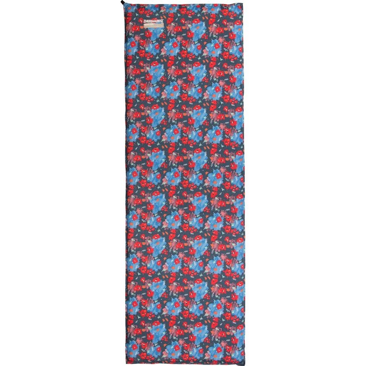thermarest poler collab Therm-a-Rest Poler collab | rectangular camping mattress with blue, red, pink, gray pattern