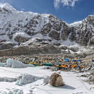 Everest Base Camp in Nepal.