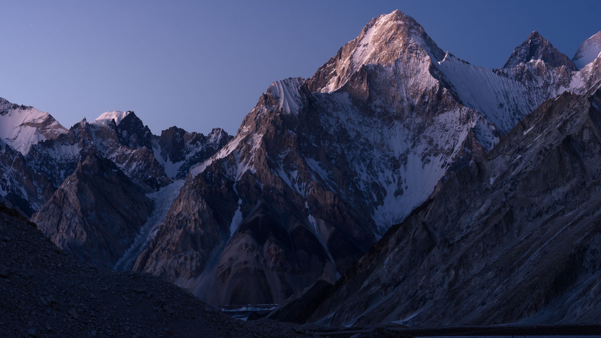 Gasherbrum IV in the Karakoram range.