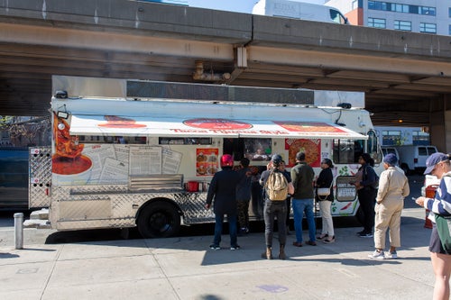 The Birria-Landia taco truck in Williamsburg