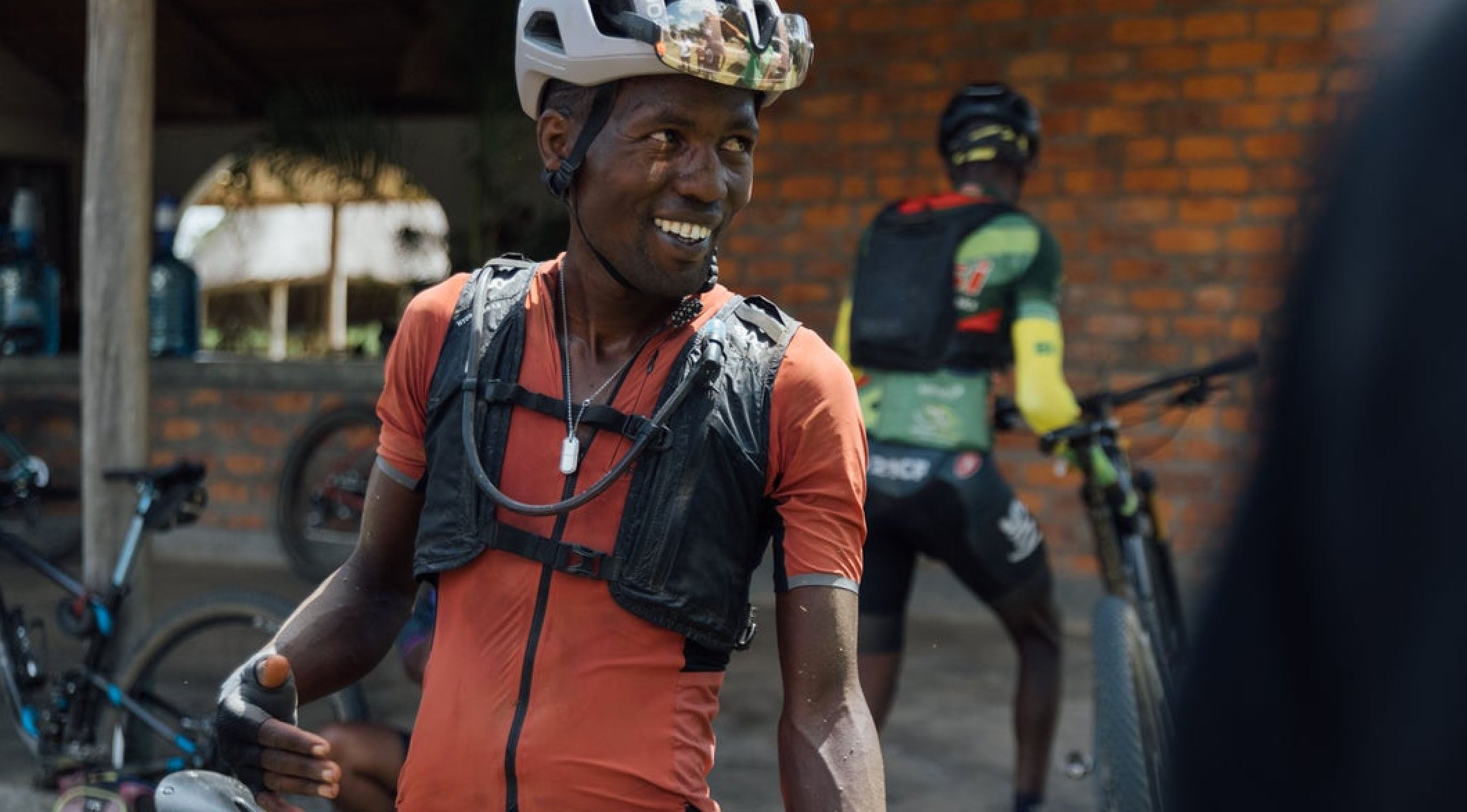 Sule Kangangi racing in Africa.