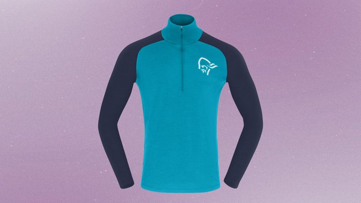 Norrøna PureULL Zip Neck
