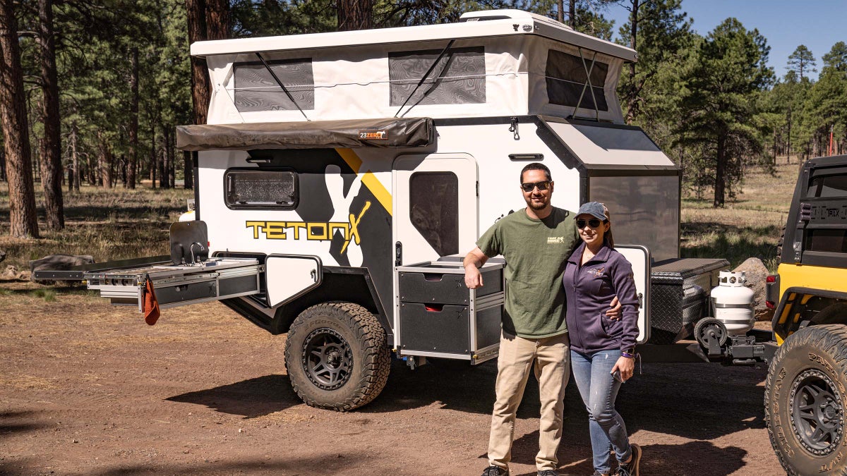 The TetonX Hybrid Is Our Favorite New Overland Trailer Outside Online
