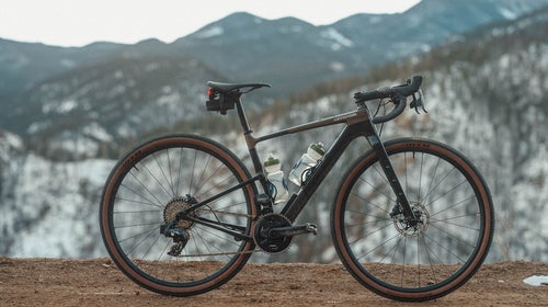 The Cannondale Topstone Carbon 1 RLE gravel bike