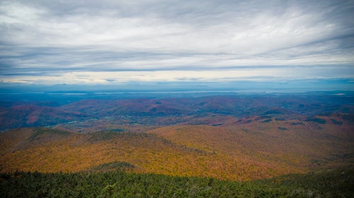 Camel Hump Mountain View during Fall