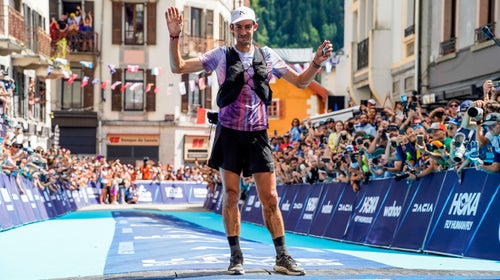 Kilian Jornet Winner of UTMB 2022