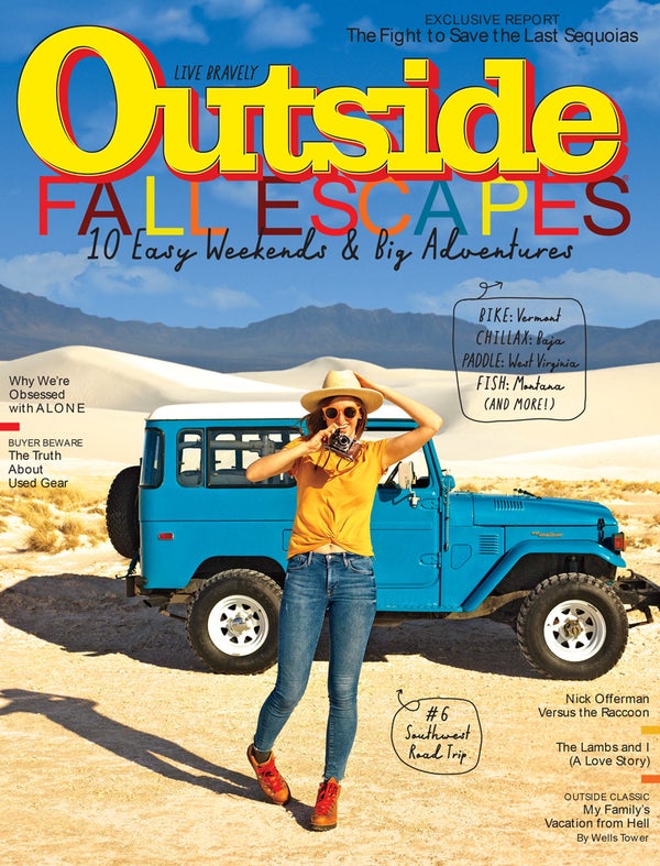 September October Outside magazine issue cover