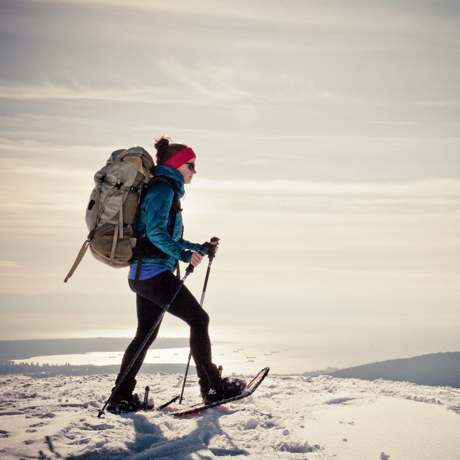 Snowshoeing