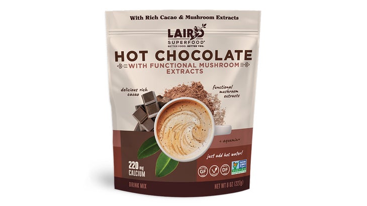 Laird Superfood’s Hot Chocolate with Functional Mushroom