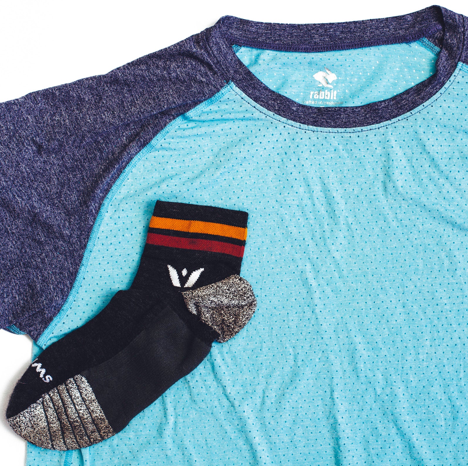 Running shirt and socks