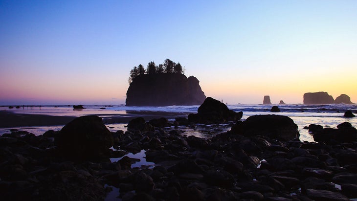 beach sunset cliffs