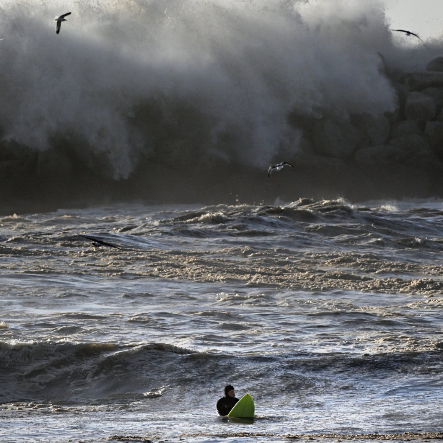 Surfer in Ventura