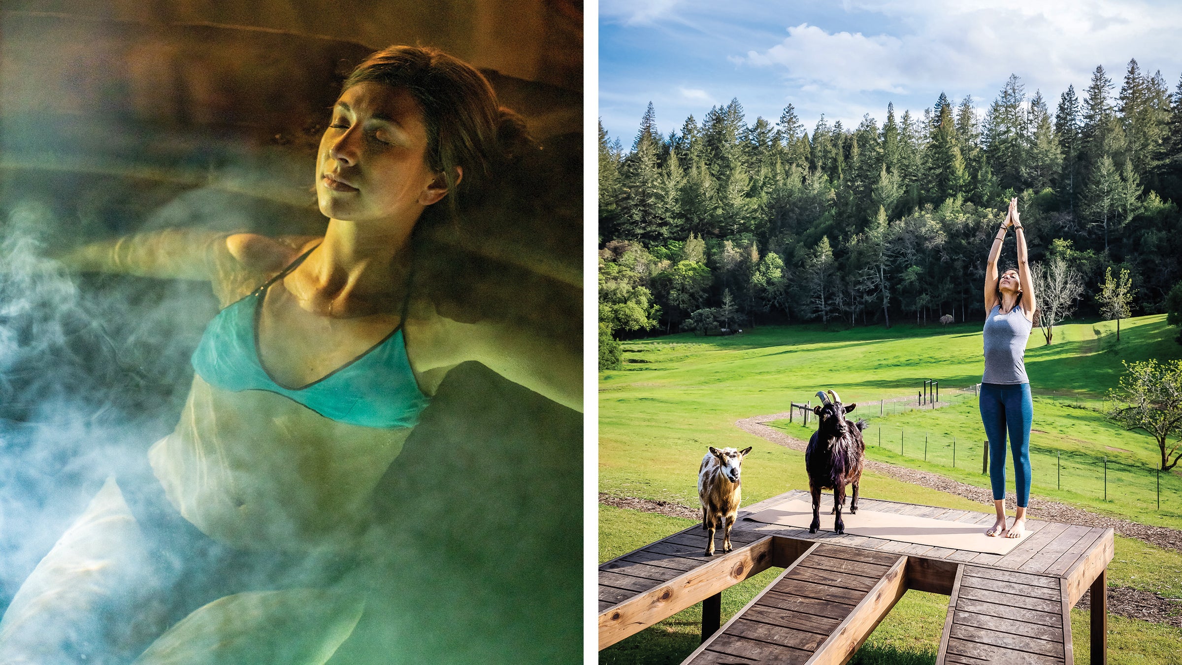 Durango Hot Springs Resort and Spa; Yoga at NewTree Ranch