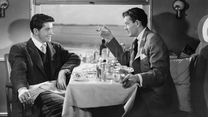 An old photo from the 1951 movie