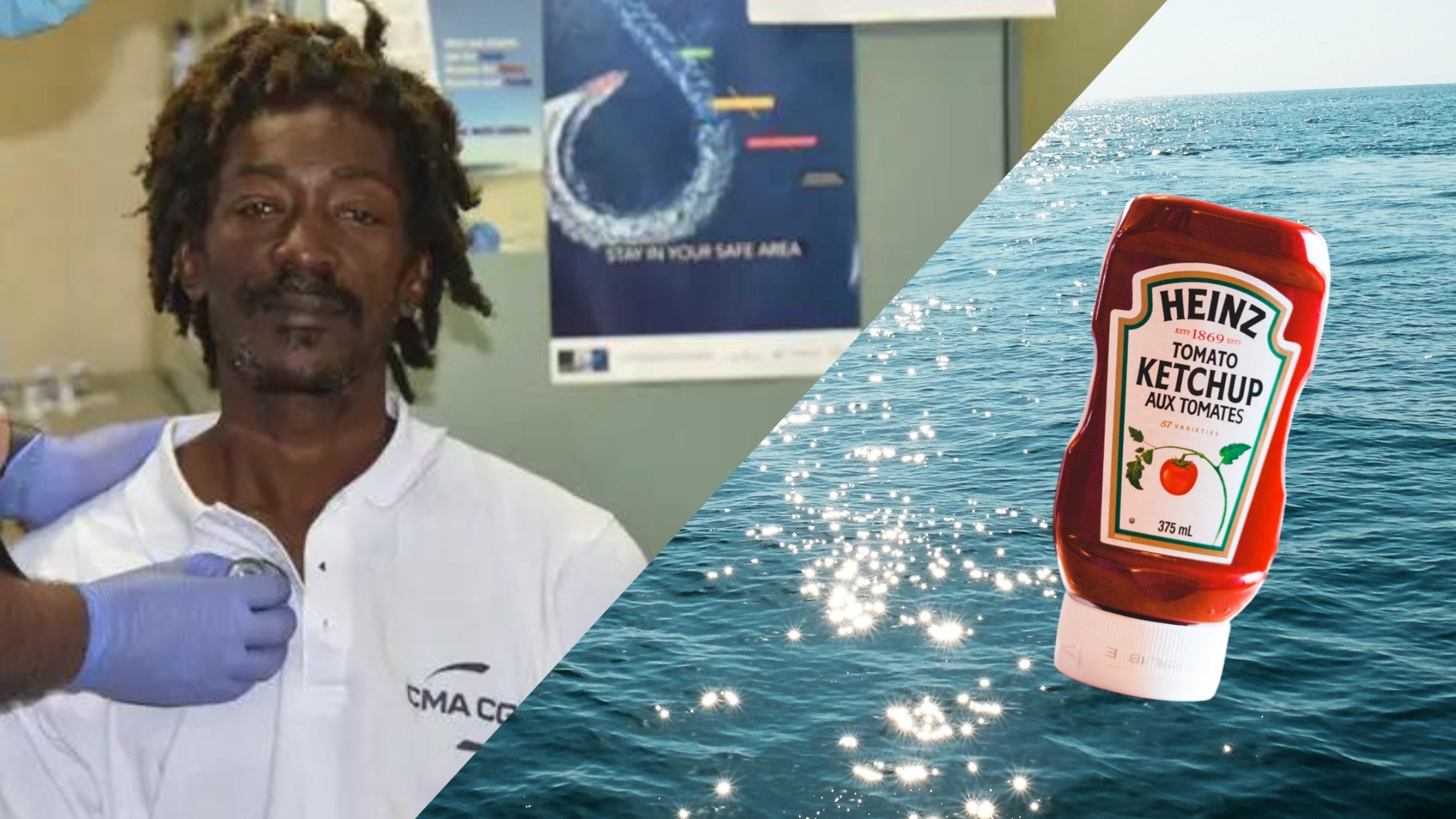 Heinz Ketchup searches for man who survived lost at sea