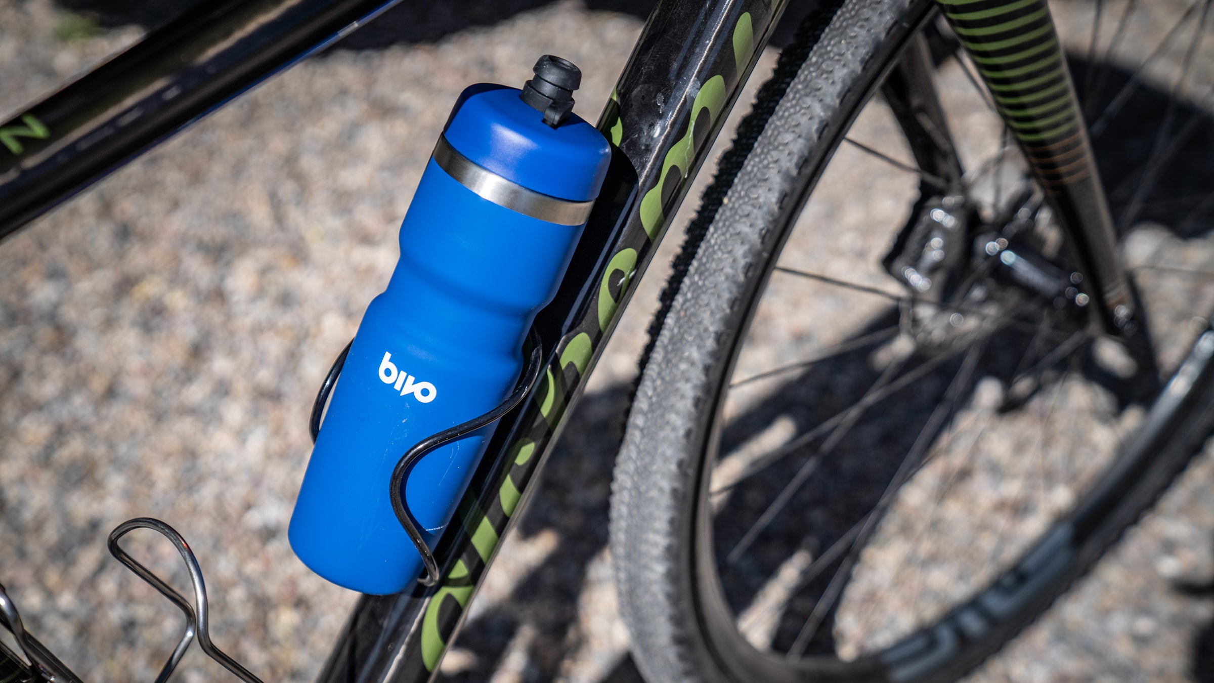 Bivo Trio metal bike water bottle