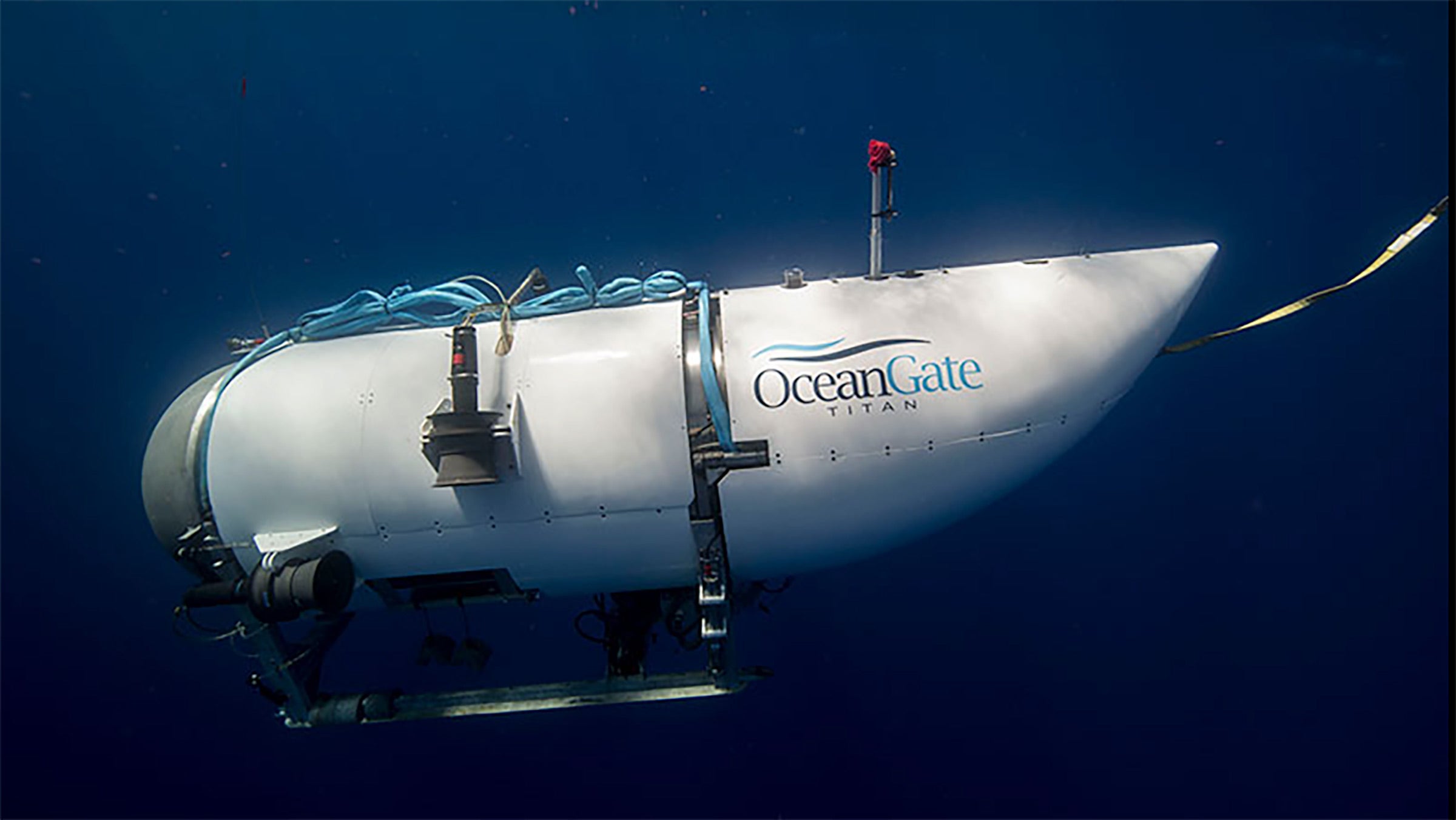 The Oceangate submersible.