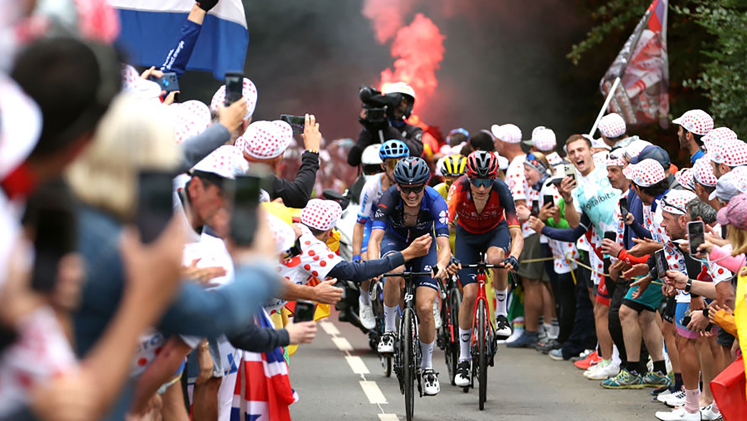 Lotta mountains on tap at the Tour de France. 