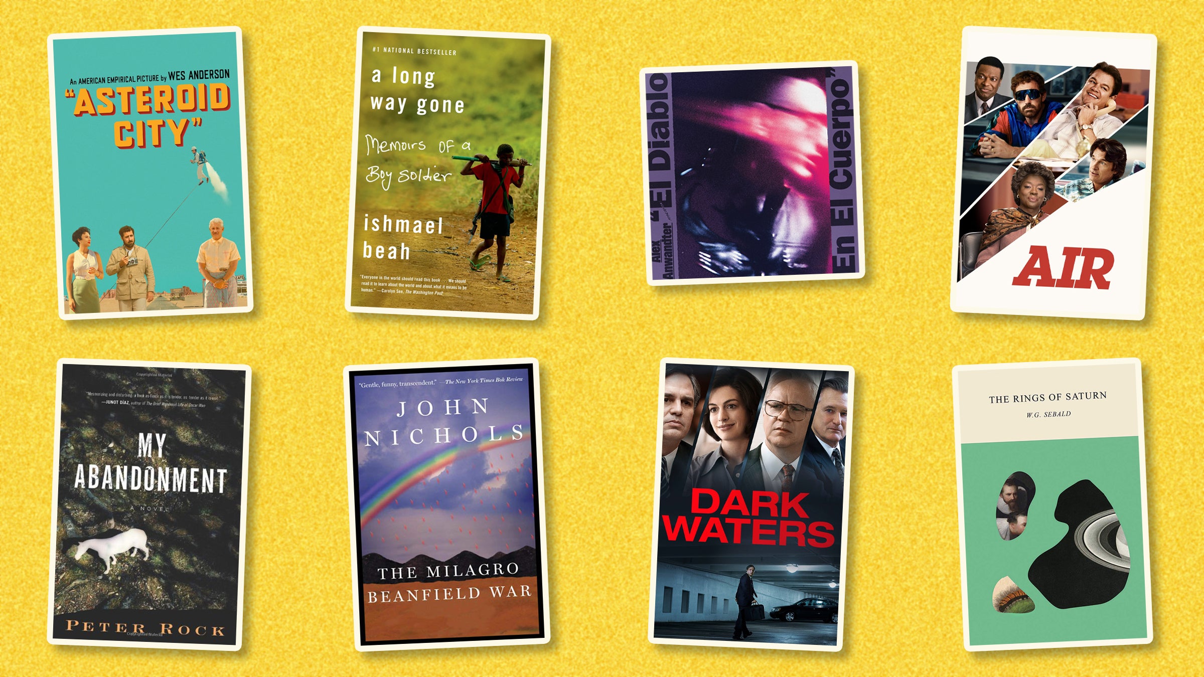 Covers of media from Outside Editors' July picks