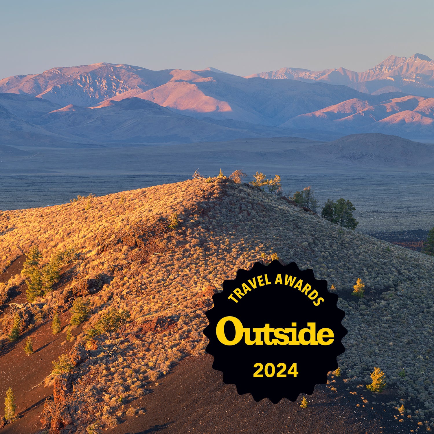 Sunrise at Craters of the Moon National Monument and Preserve, Idaho