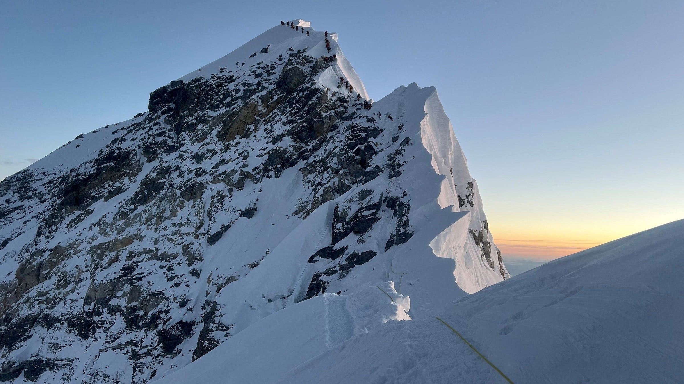 The final push to Mount Everest summit is in the Death Zone