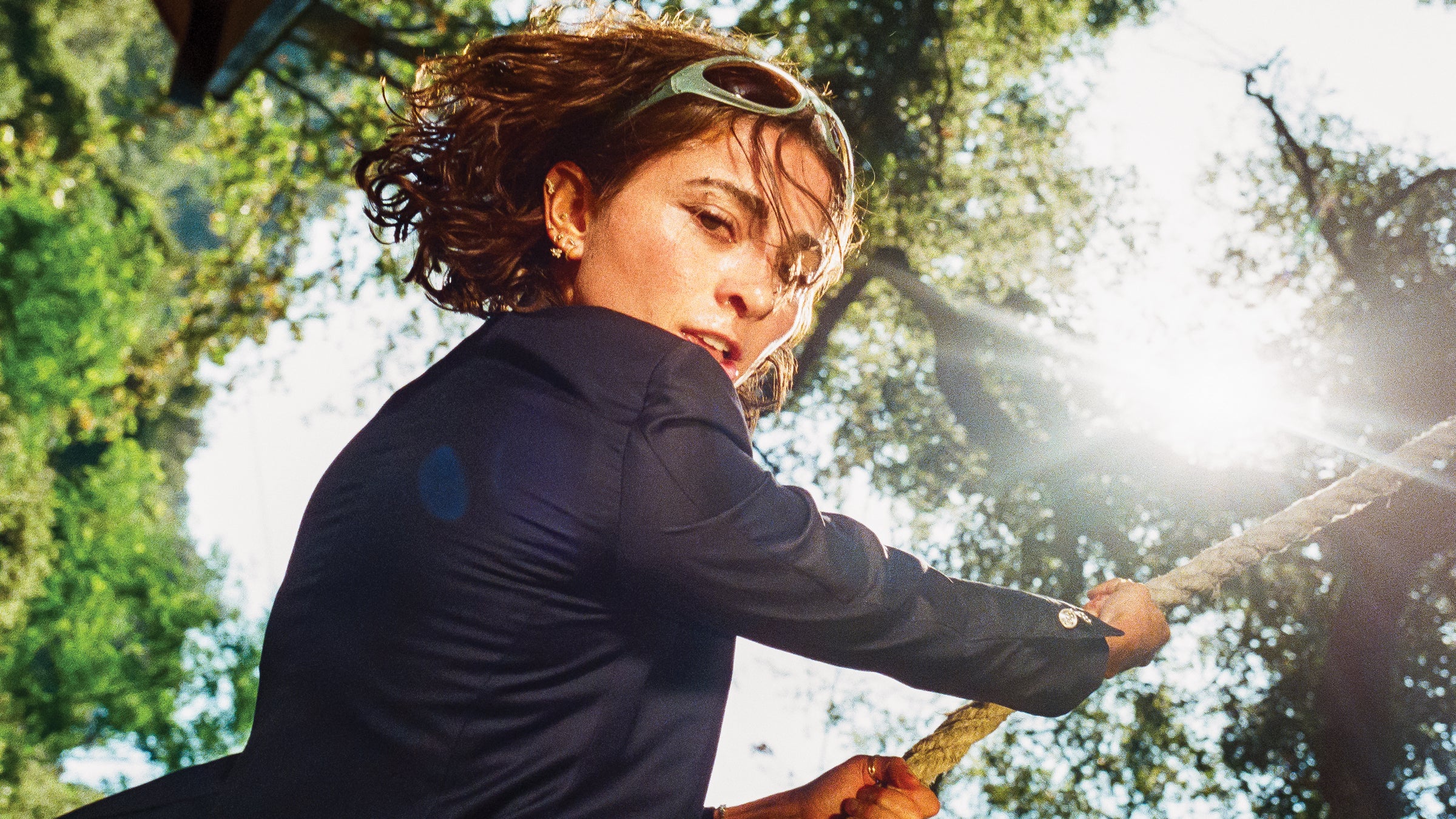 Alexi Pappas swinging lead image