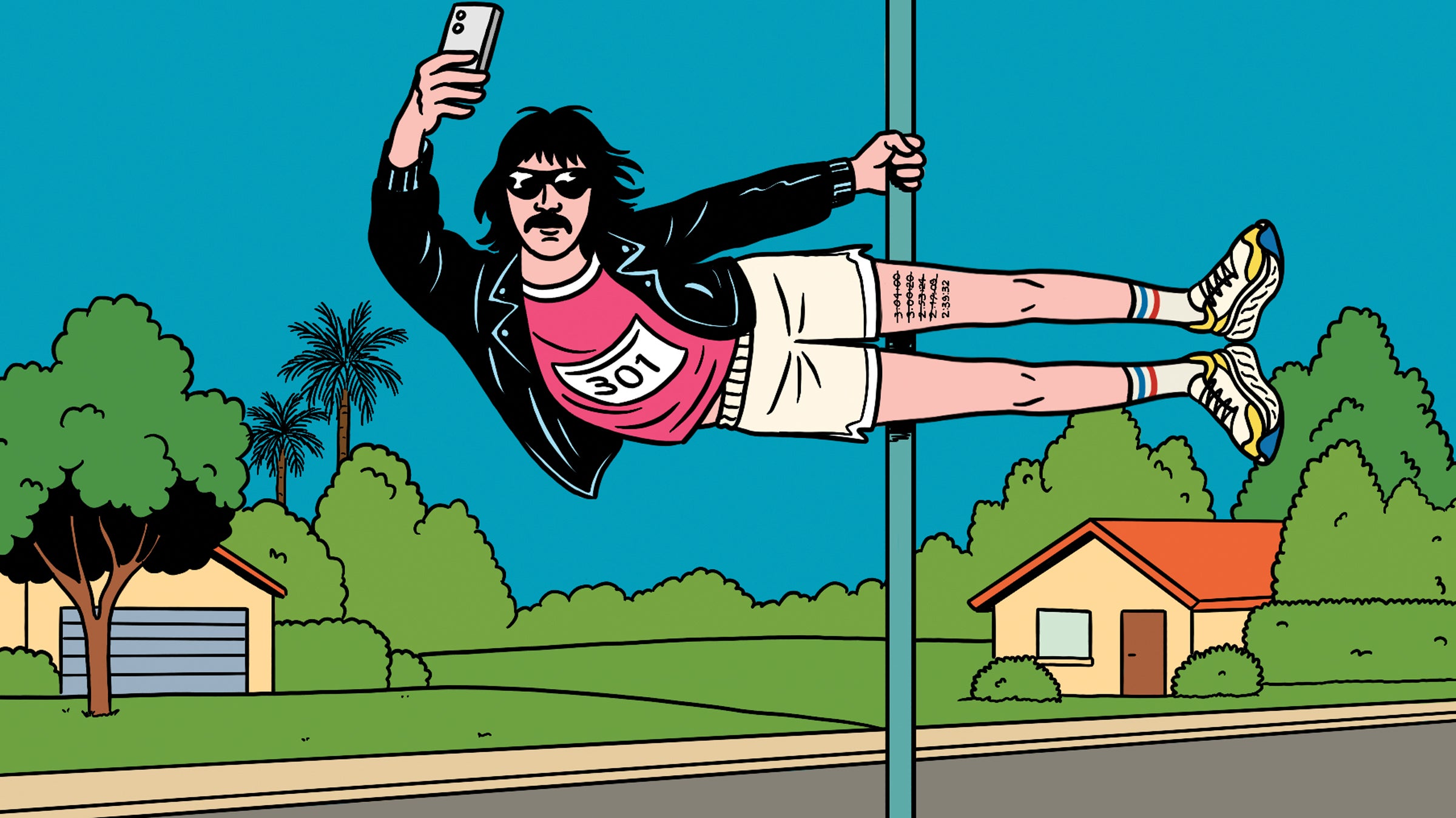 Illustration of an anti-influencer