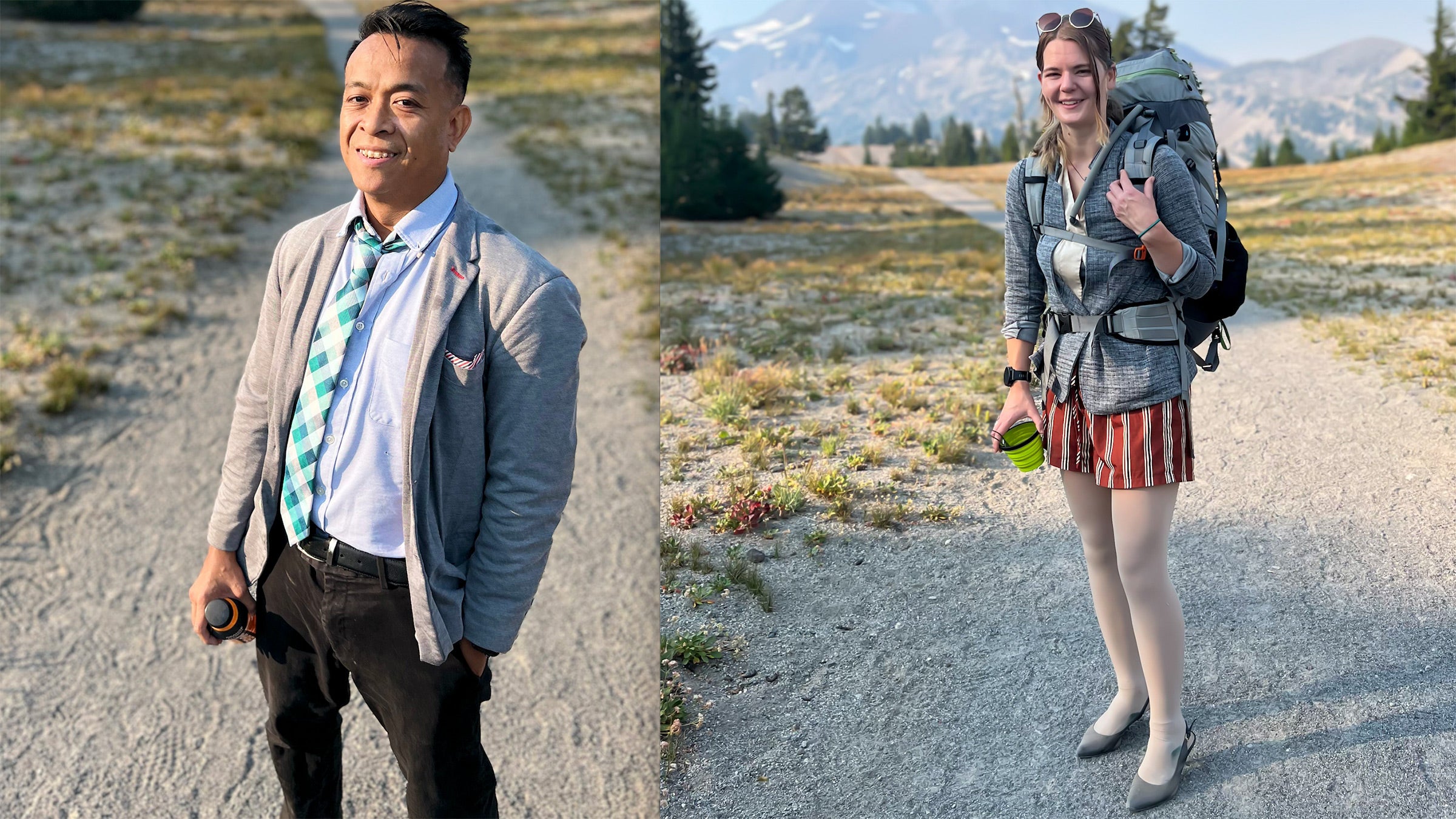 What It’s Like to Climb a Mountain in Stilettos and Formalwear