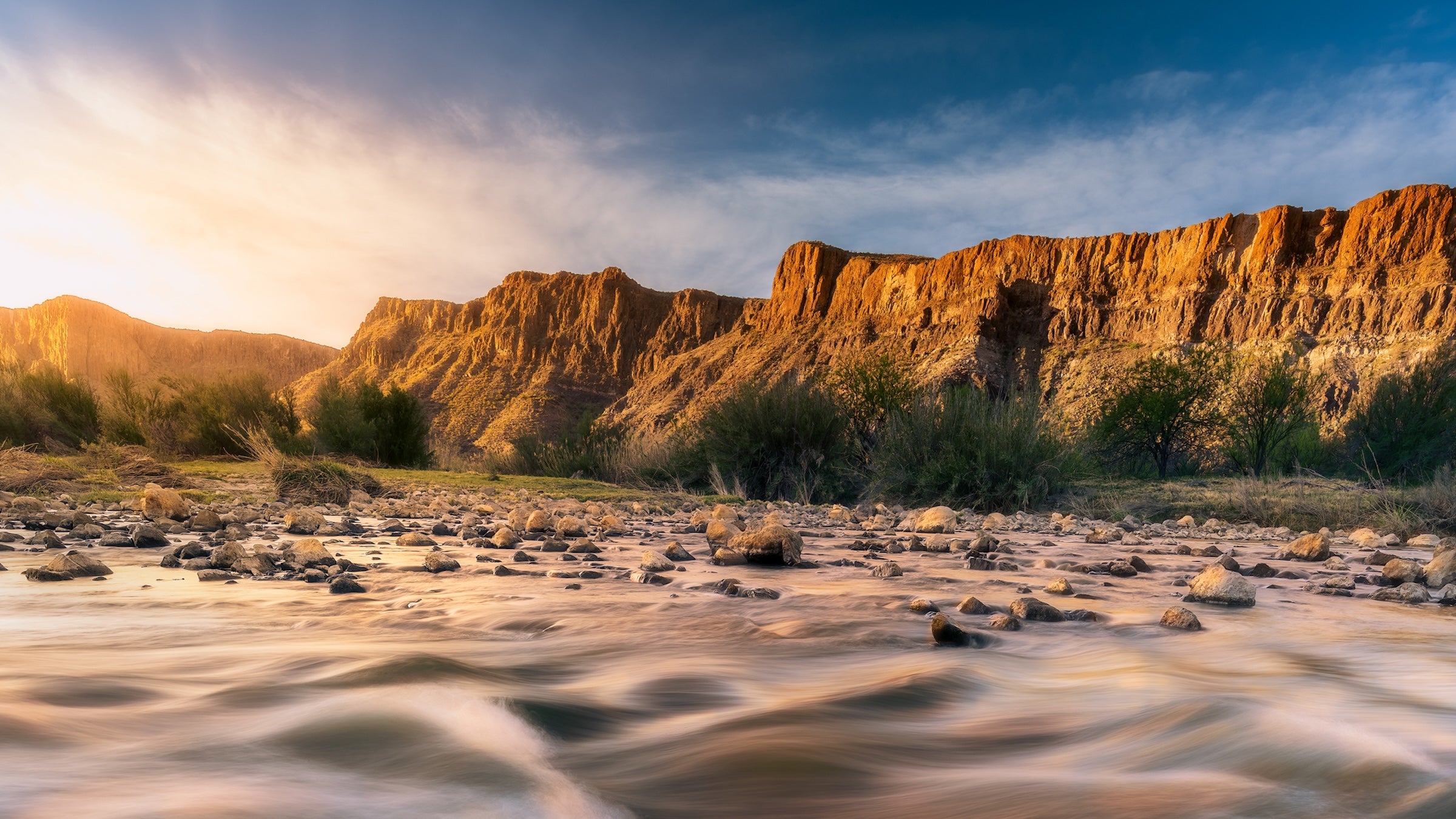 The Rio Grande in Big Bend National Park