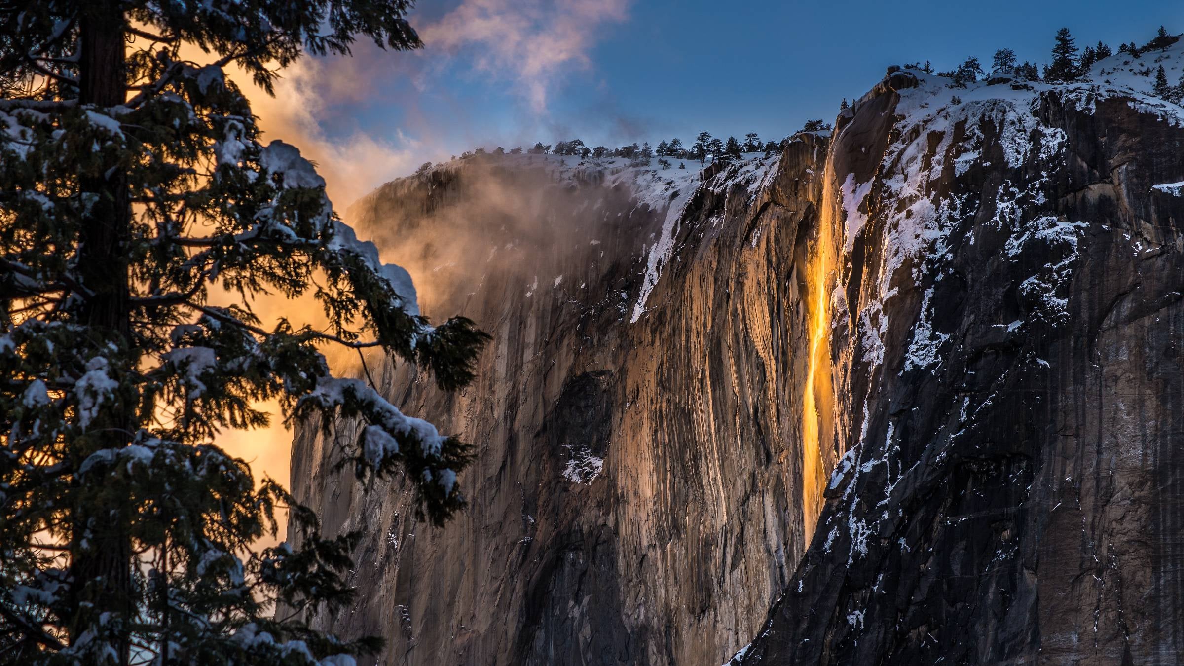Firefall at Yosemite