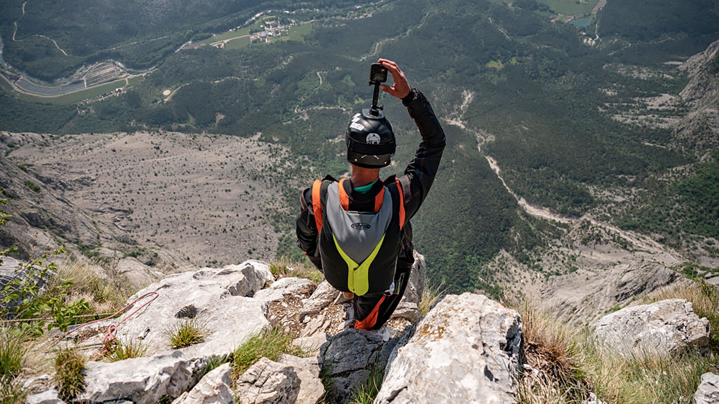 Authorities say the jumper uploaded his video to Instagram 