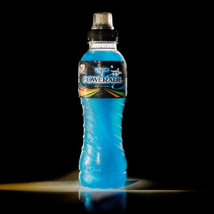 While PepsiCo-owned Gatorade bowed to consumer pressure in early 2013 to remove brominated vegetable oil (a synthetic flame-retardant chemical banned in Europe and Japan) from its products, Powerade's parent company, Coca-Cola, has made no such move to follow suit. Powerade also contains high-fructose corn syrup, a synthetic blend of sugars that's been tied to the nation's obesity epidemic.
That doesn't mean that its calorie-free line of Powerade Zero drinks (flavored with controversial sweeteners sucralose and acesulfame) is any better for you, though. "If you're working out for more than an hour, you don't want a low- or no-calorie sports drink," says Lewin. "You need to replenish with real calories—this is not the time to be thinking about diet drinks."