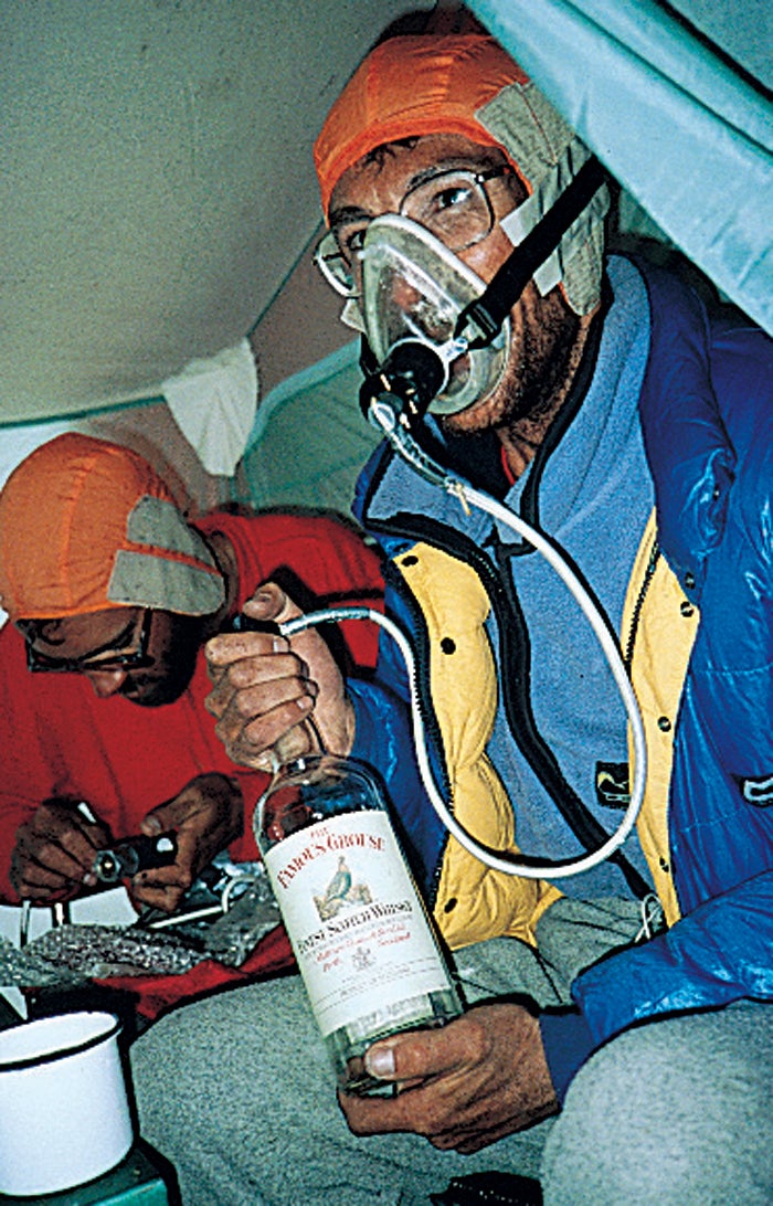 Tent provisions.