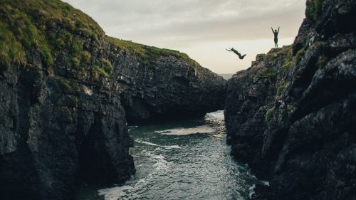 ireland cliff jumping Outside online