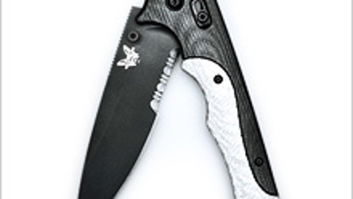 Benchmade 610SBK Rukus Knives Reviews Outside Online