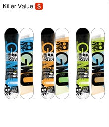 Gnu Carbon Credit Series BTX - Snowboards: Reviews