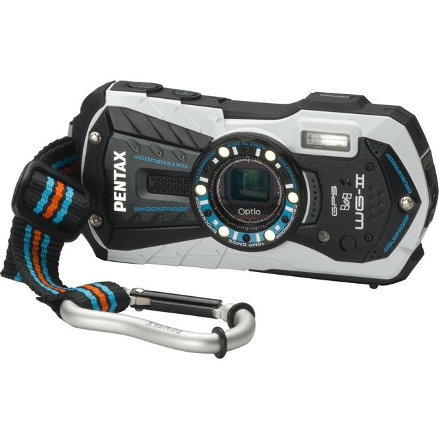 Pentax Optio WG-2 GPS camera.